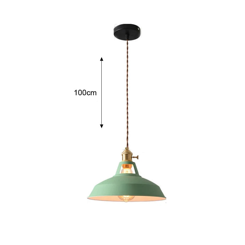 Lustre Industriel Multicolore