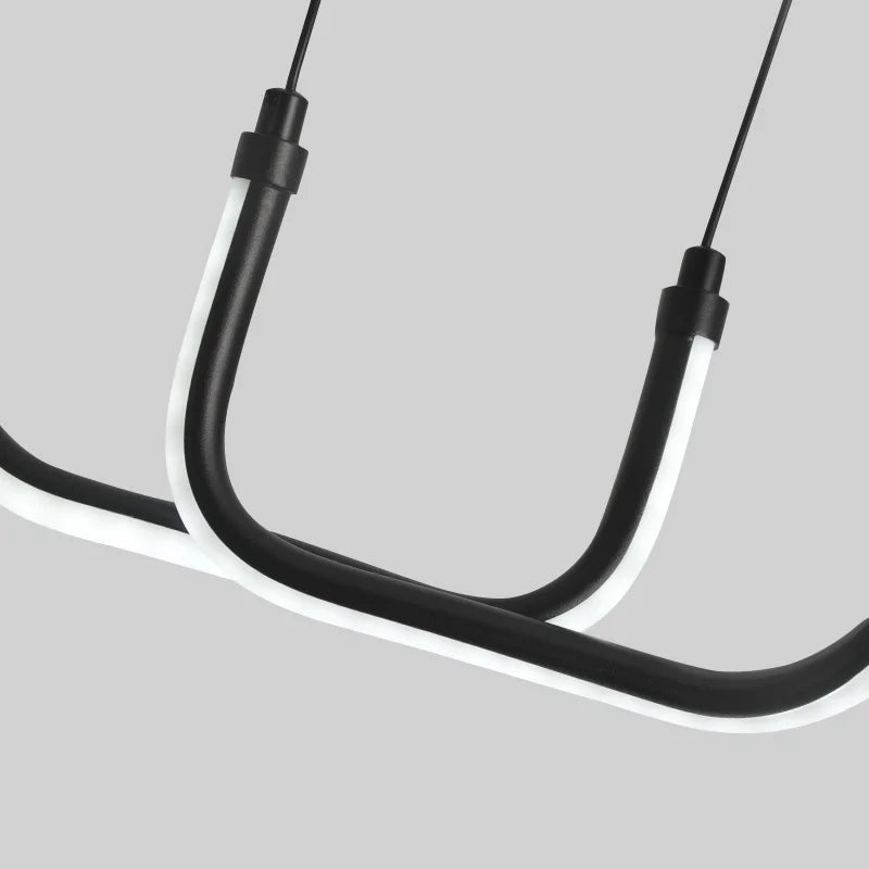 Lustre LED Serpent Lumineux