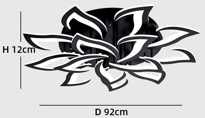 Lustre LED Fleur De Lotus