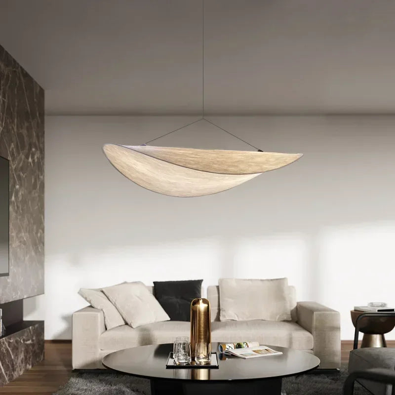 Lustre Design Feuille Lumineuse