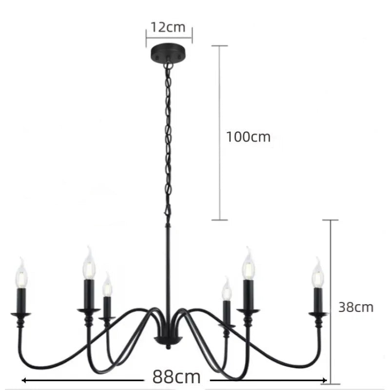 Lustre Baroque Moderne