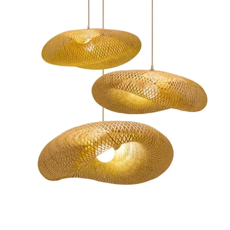 Lustre En Bambou Vertigo