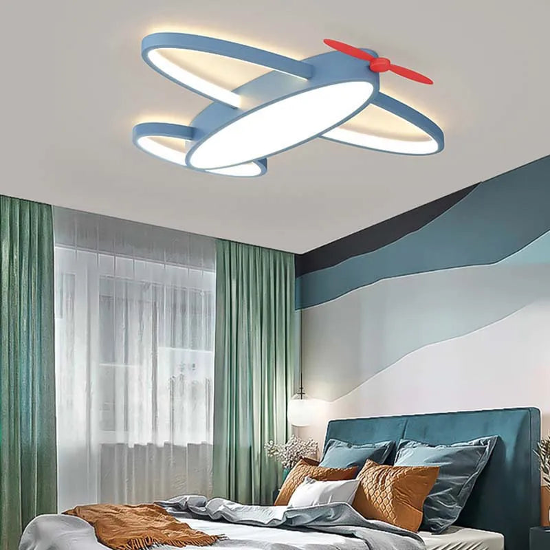 Lustre Enfant Avion Moderne