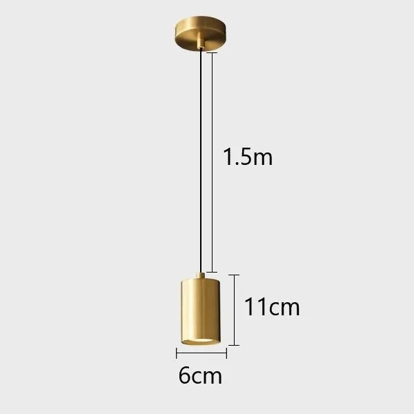 Lustre Design Cylindrique