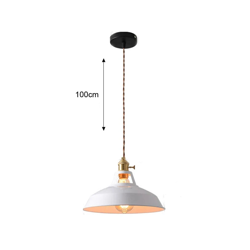 Lustre Industriel Multicolore