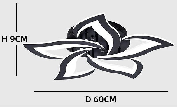 Lustre LED Fleur De Lotus