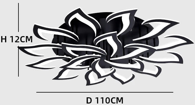 Lustre LED Fleur De Lotus