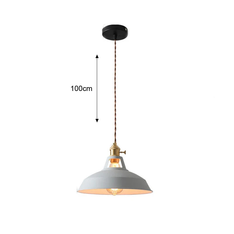 Lustre Industriel Multicolore
