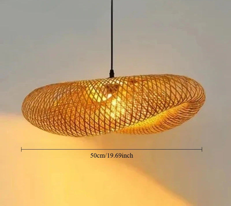 Lustre En Bambou Vertigo