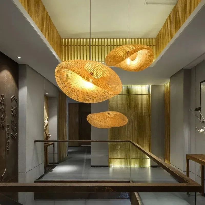 Lustre En Bambou Vertigo