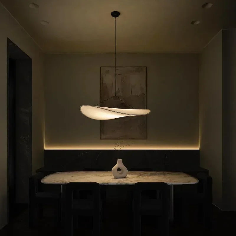 Lustre Design Feuille Lumineuse