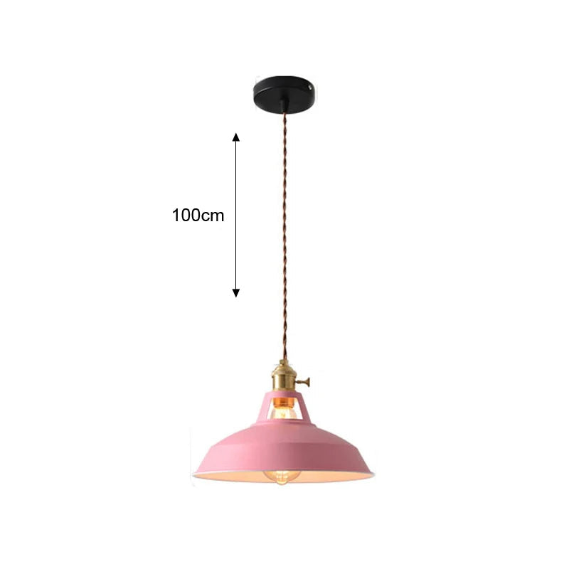 Lustre Industriel Multicolore
