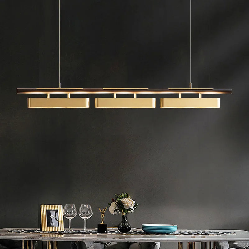 Lustre Triple Bloc Lumineux