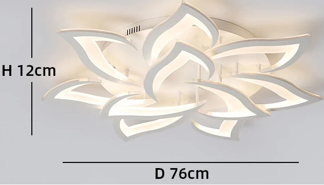 Lustre LED Fleur De Lotus